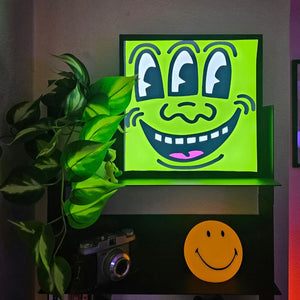 Triple Eye by Keith Haring LED Neon Lamp