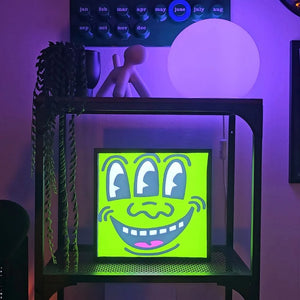Triple Eye by Keith Haring LED Neon Lamp
