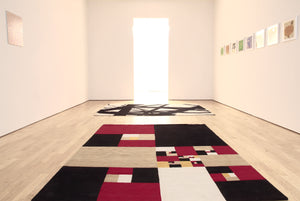 Nine Constant Windows Rug by James Siena BravinLee