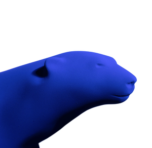 L'Ours Pompon by François Pompon modeled on Yves Klein  Artware Editions   