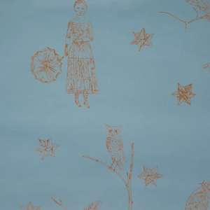 Maiden & Moonflower Wallpaper by Kiki Smith ARTISTS,OBJECTS vendor-unknown   