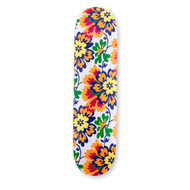 Color Flower Pattern Skateboard Deck by Mickalene Thomas Artware Editions