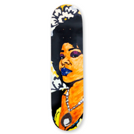 Din, Une Très Belle Nègresse Skateboard Deck by Mickalene Thomas Artware Editions