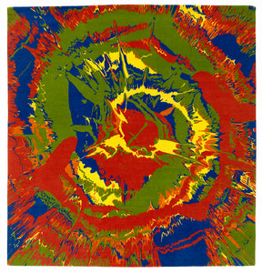 Tumultuous Heart Rug by Walter Robinson