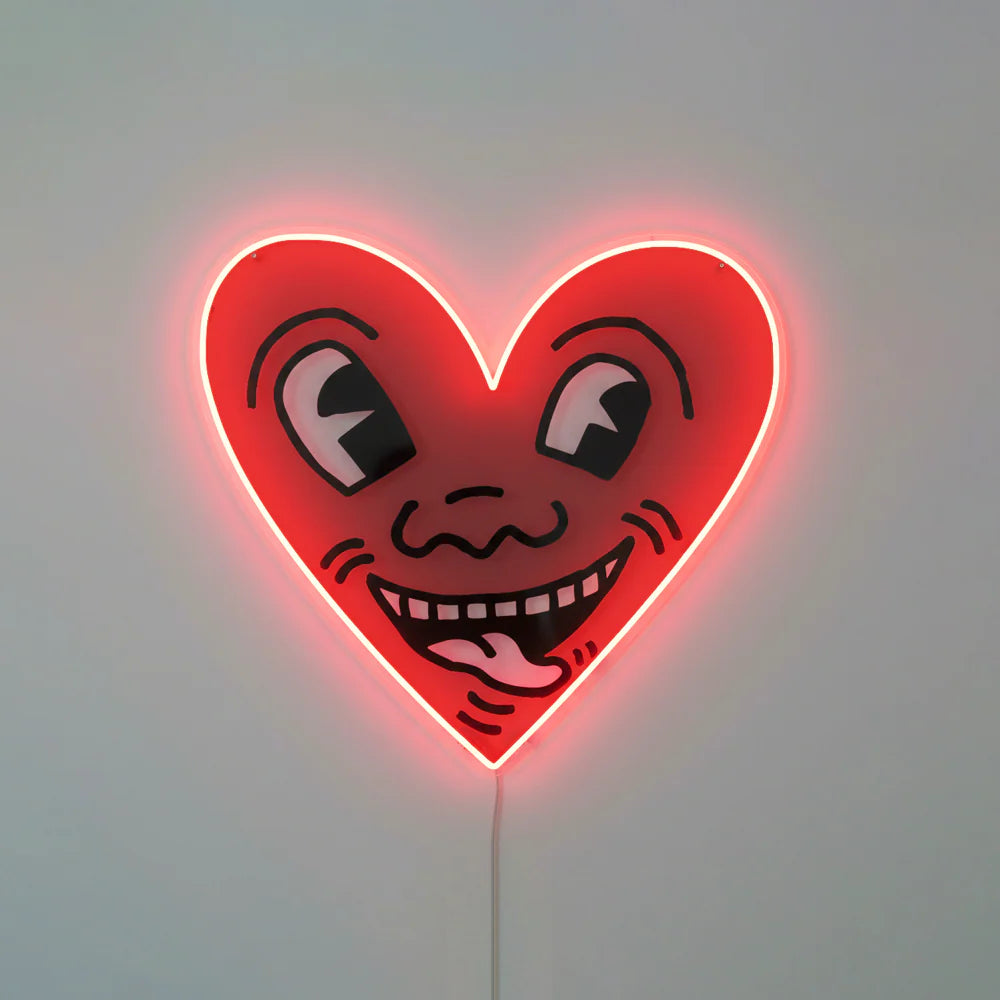 Heart by Keith Haring Neon Sign