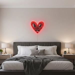 Heart by Keith Haring Neon Sign