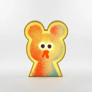 Soft Bear by Jon Burgerman LED Neon Lamp with Single-Color and Color-Changing Modes
