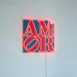 Amor by Robert Indiana LED Neon Sign