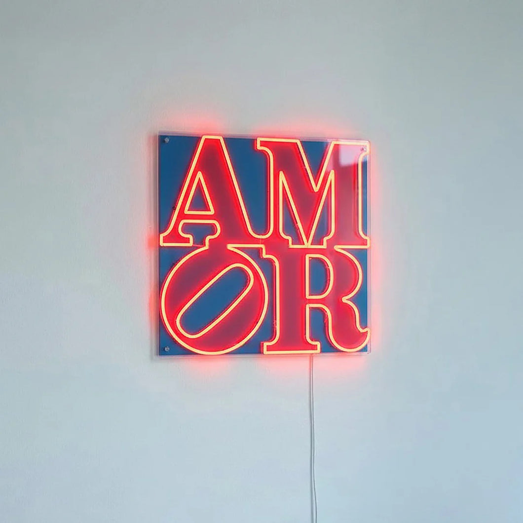 Amor by Robert Indiana LED Neon Sign