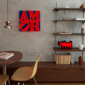 Amor by Robert Indiana LED Neon Sign