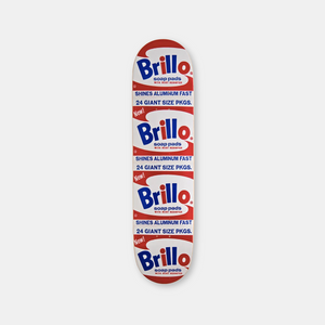 Brillo by Andy Warhol Skateboard Deck Skateroom