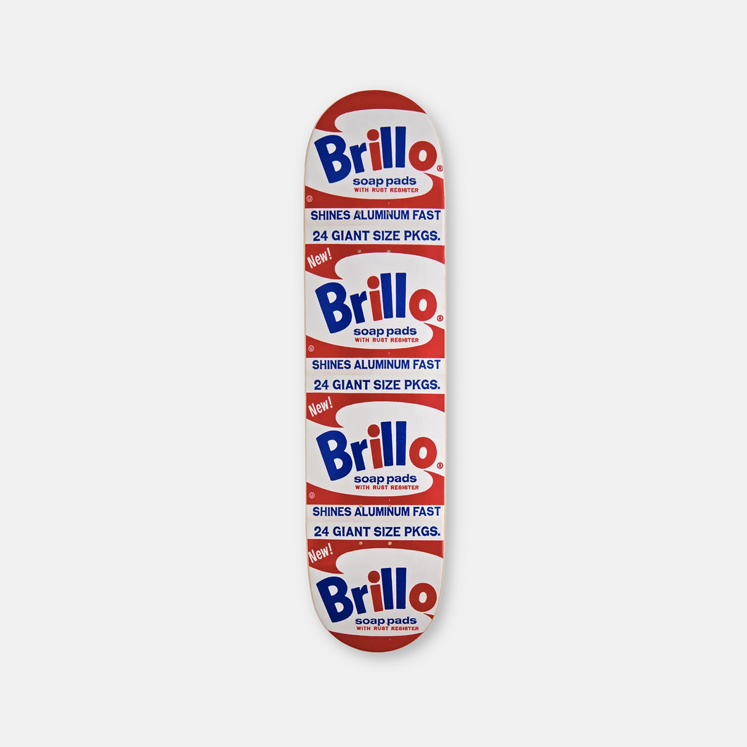 Brillo by Andy Warhol Skateboard Deck Skateroom