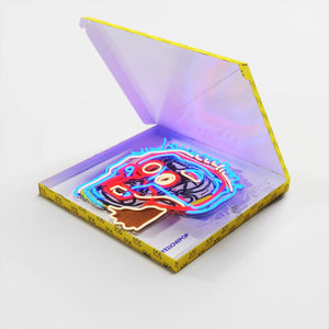 Skull Neon Sign by Jean-Michel Basquiat