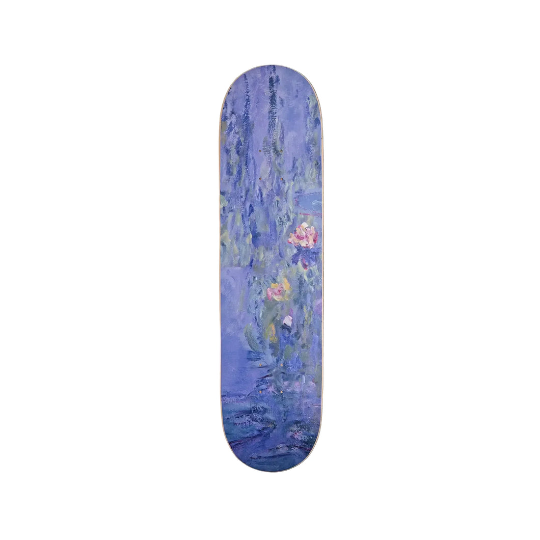 Nénuphars by Claude Monet Skateboard Deck Skateroom