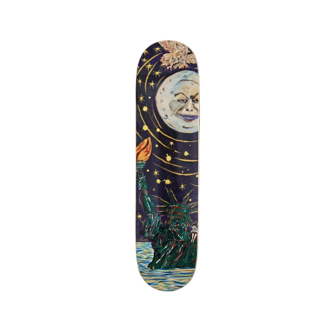Good Night New York by Marcel Dzama and Raymond Pettibon Skateboard Deck Skateroom