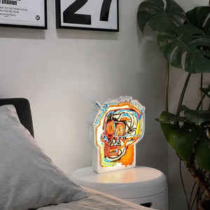 Head by Jean-Michel Basquiat LED Neon Lamp