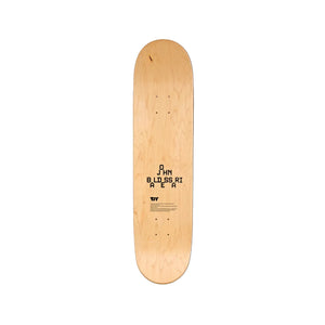 Two Figures and Two Figures (Masked) with Blue Shape by John Baldessari Skateboard Deck Triptych Skateroom