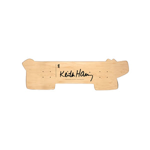 Untitled (Dog) by Keith Haring Skateboard Deck