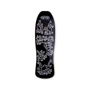 Untitled (Old To The New) by Keith Haring Skateboard Deck