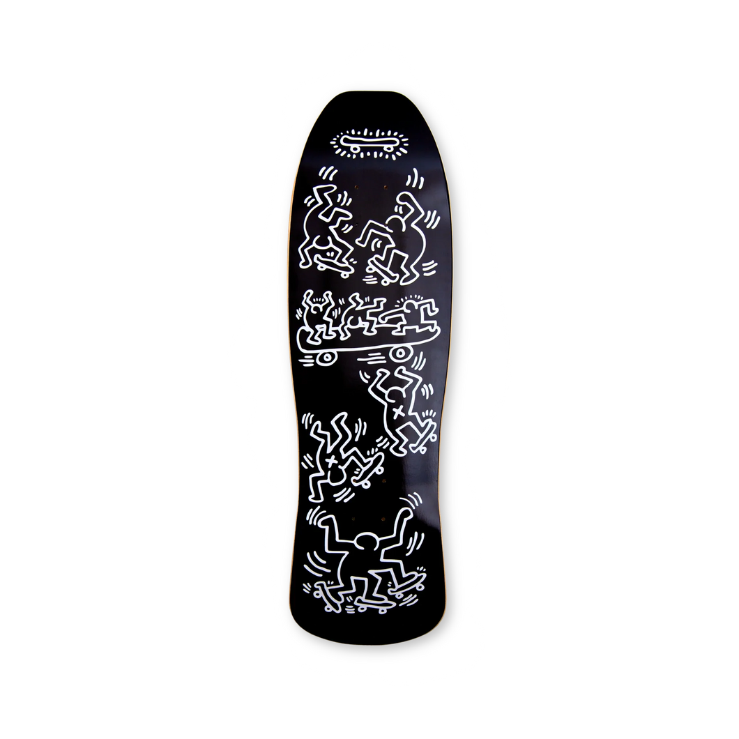 Untitled (Old To The New) by Keith Haring Skateboard Deck