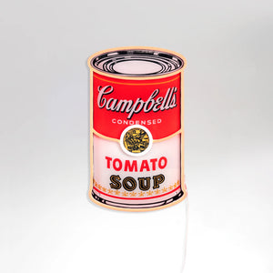 New Campbell's by Andy Warhol LED Neon Sign yellowpop