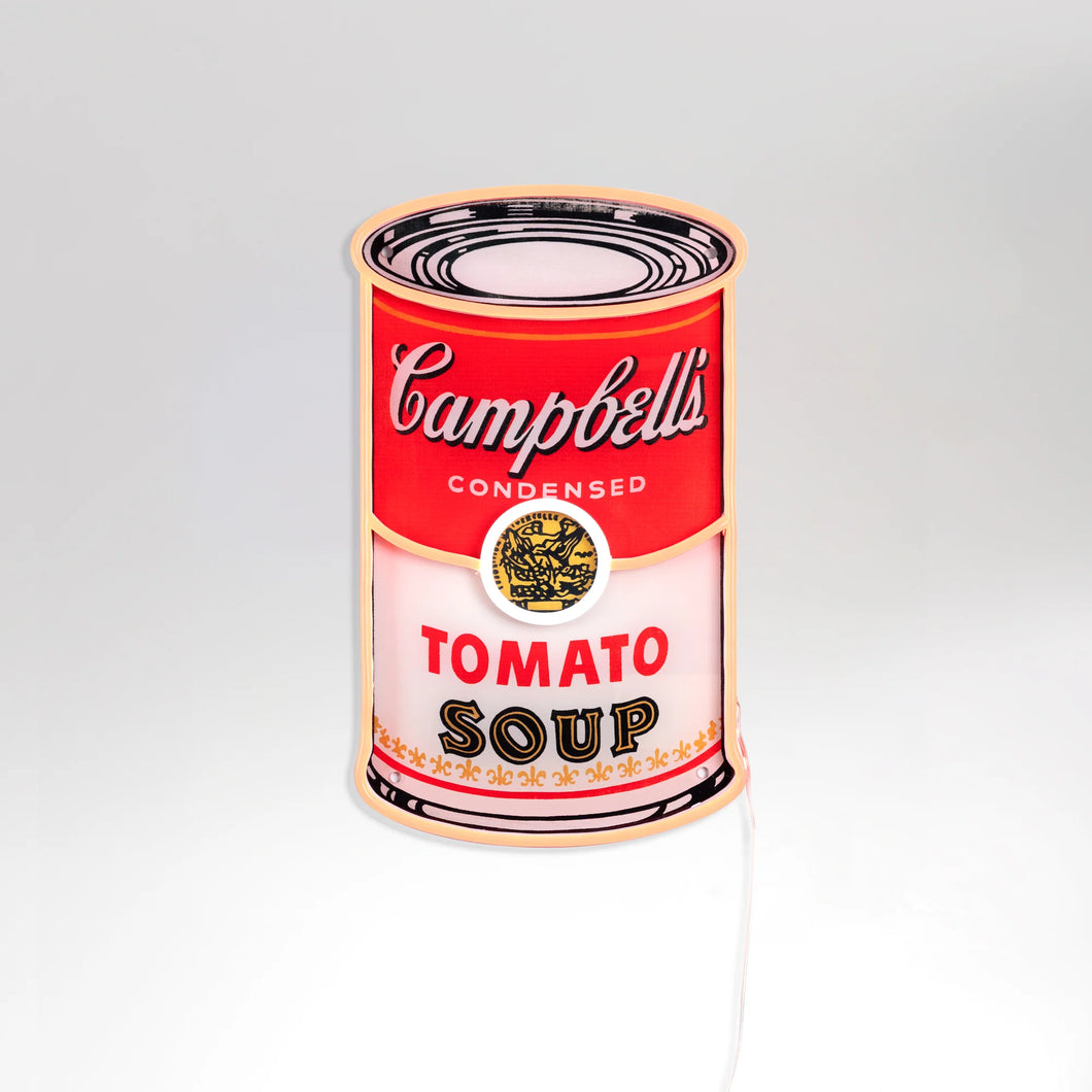New Campbell's by Andy Warhol LED Neon Sign yellowpop