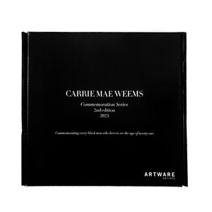 Commemoration Plate, 2nd edition by Carrie Mae Weems  Artware Editions   