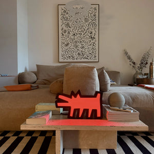 Barking Dog by Keith Haring LED Neon Lamp yellowpop