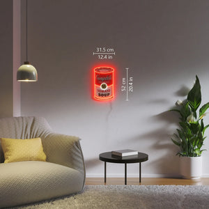 New Campbell's by Andy Warhol LED Neon Sign yellowpop