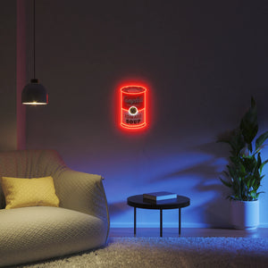 New Campbell's by Andy Warhol LED Neon Sign yellowpop