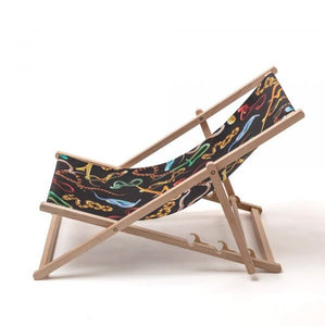 Deck Chair (Snakes) by Maurizio Cattelan  Artware Editions   