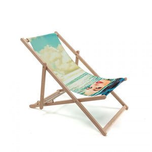 Deck Chair (Girl in the Sea) by Maurizio Cattelan  Artware Editions   