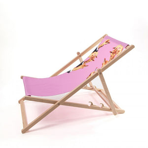 Deck Chair (Lipstick) by Maurizio Cattelan  Artware Editions   