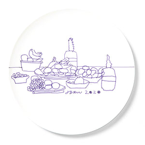 Complete Plate Set 1 x Coalition for the Homeless  CFTH   
