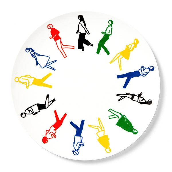 Julian Opie Plate - Limited Edition – Artware Editions