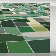 Along The Banks... Wall Covering by Brian Alfred ARTISTS,OBJECTS Maharam   