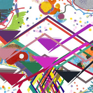 sapucaí (carnaval) Wall Covering by Assume Vivid Astro Focus OBJECTS,NEW!,ARTISTS Maharam   