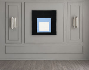 Homage to the Square: Black Setting (Tapestry) by Josef Albers ARTISTS,OBJECTS,GIFTING Farr   
