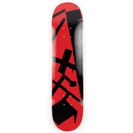 Black and Red Skateboard Deck after Andy Hope 1930  Skateroom   