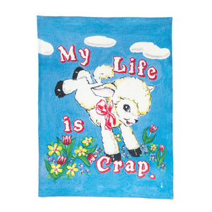 My Life is Crap Kitchen Towel by Magda Archer is OBJECTS,GIFTING,ARTISTS vendor-unknown   