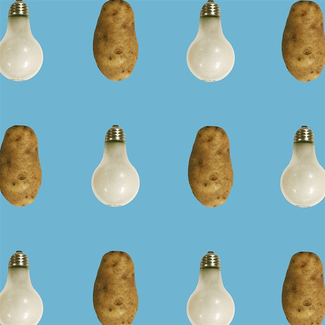 Potato/Lightbulb Wallpaper by John Baldessari OBJECTS,ARTISTS vendor-unknown   