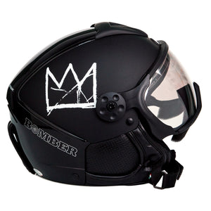 bomber motorcycle helmets Thor Sector HFX Motorsports Allergic and breathable materials for maximum comfort Bomber Ski Basquiat Crown Helmet