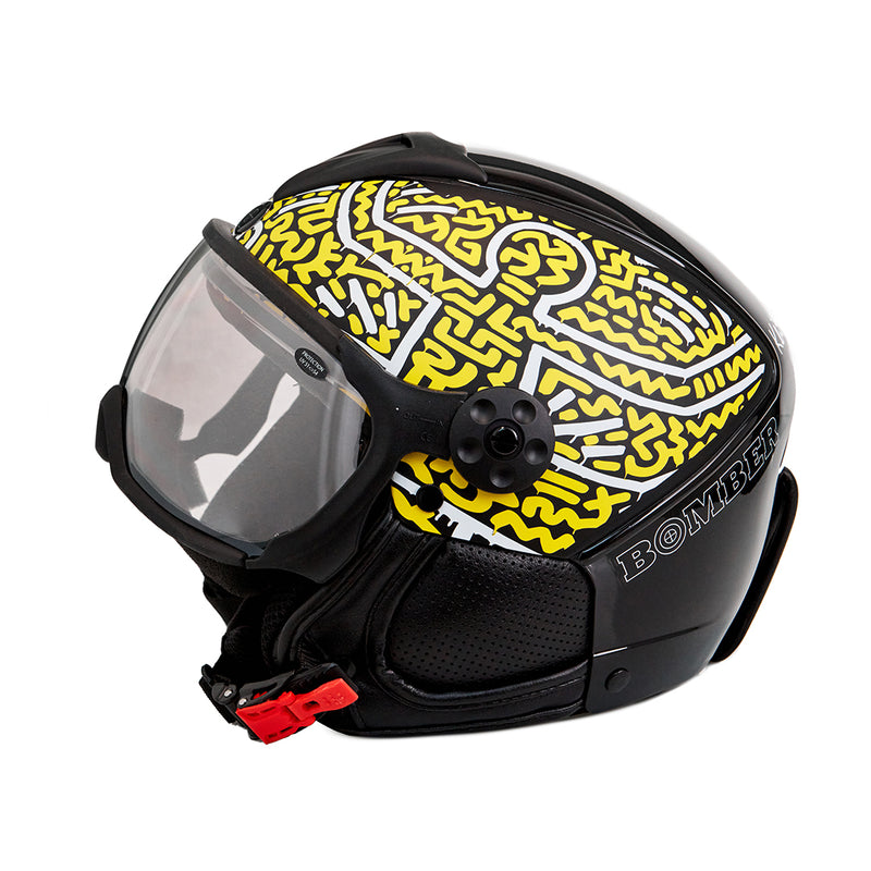Keith Haring (Bright Vibes) Bomber Helmet – Artware Editions
