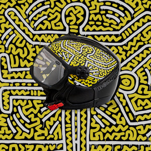 Bomber Helmet: Keith Haring (Bright Vibes)  Bomber   