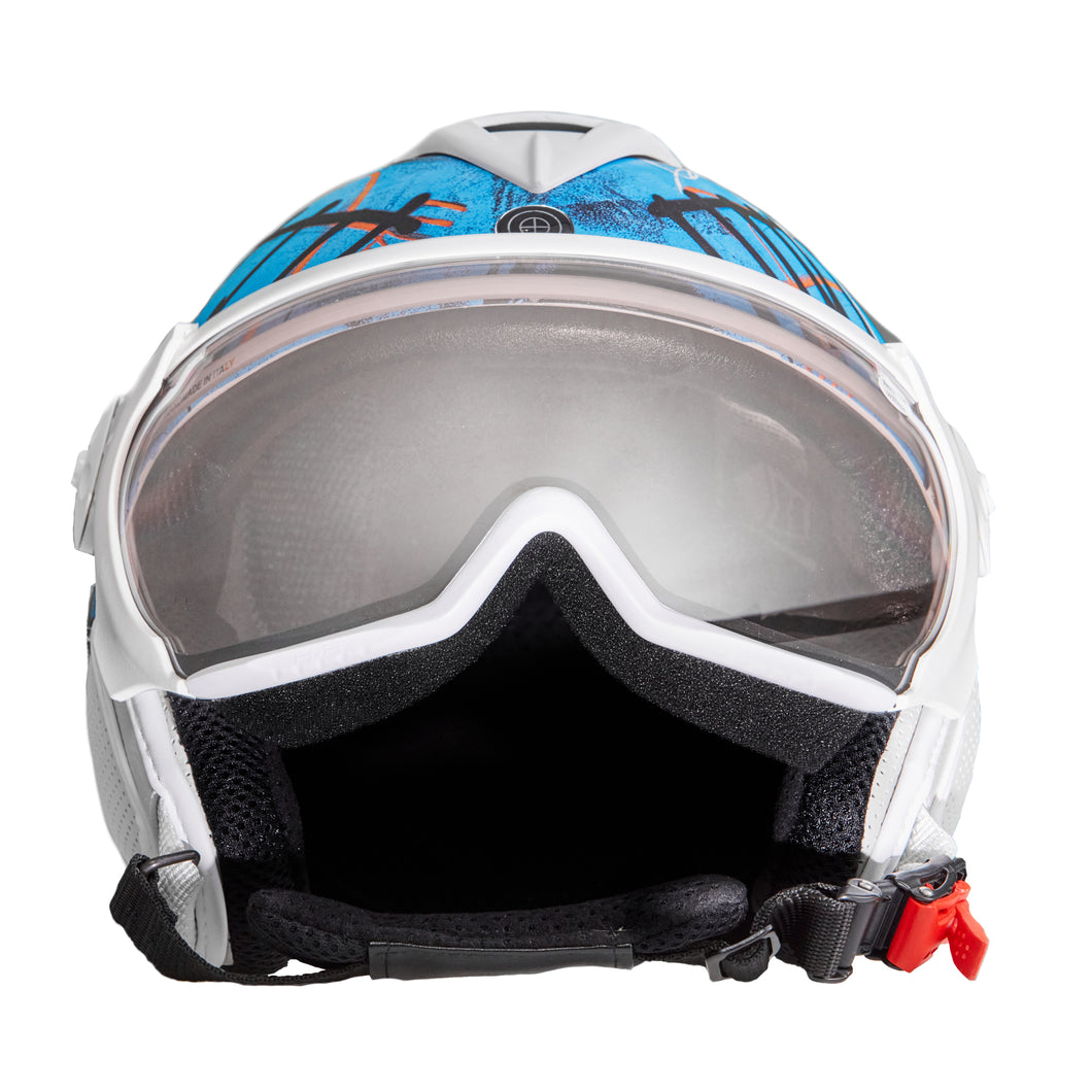 bird motorcycle helmet Bomber Helmet: Jean-Michel Basquiat (Bird) – Artware Editions