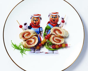 Banality Bread & Butter Plates by Jeff Koons ARTISTS,GIFTING,OBJECTS Bernardaud   