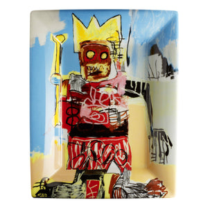 Yellow Crown and Bone Tray by Jean-Michel Basquiat ARTISTS,OBJECTS,GIFTING vendor-unknown   