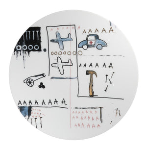 AAA Plate by Jean-Michel Basquiat ARTISTS,OBJECTS,GIFTING vendor-unknown   