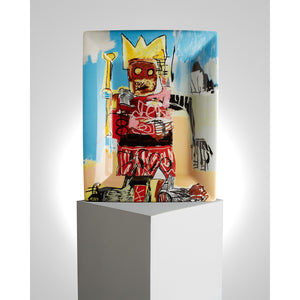 Yellow Crown and Bone Tray by Jean-Michel Basquiat ARTISTS,OBJECTS,GIFTING vendor-unknown   