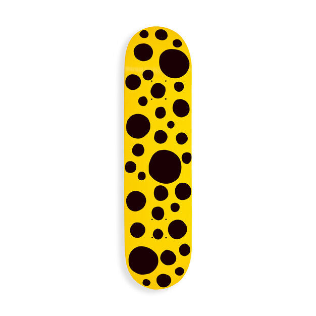 Big Dots (Black) Skateboard Deck by Yayoi Kusama  Artware Editions   